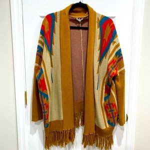 Urban outfitters fringe sweater